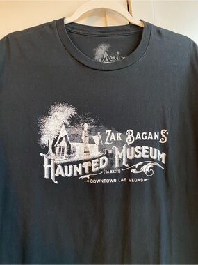 Zak Bagans Haunted Museum Graphic Tee - Black